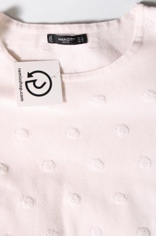 Γυναικείο πουλόβερ Mango, Μέγεθος L, Χρώμα Λευκό, Τιμή 27,84 €