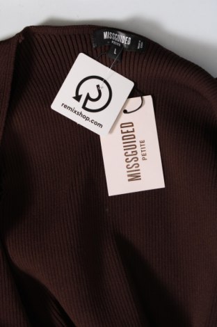 Γυναικείο πουλόβερ Missguided, Μέγεθος L, Χρώμα Καφέ, Τιμή 5,93 €
