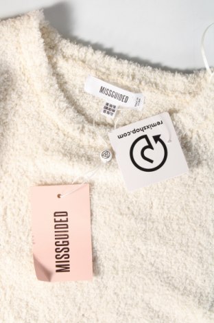 Γυναικείο πουλόβερ Missguided, Μέγεθος L, Χρώμα Εκρού, Τιμή 7,35 €