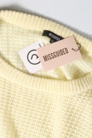 Дамски пуловер Missguided, Размер L, Цвят Жълт, Цена 14,26 лв.