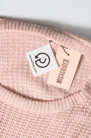 Γυναικείο πουλόβερ Missguided, Μέγεθος L, Χρώμα Ρόζ , Τιμή 7,11 €