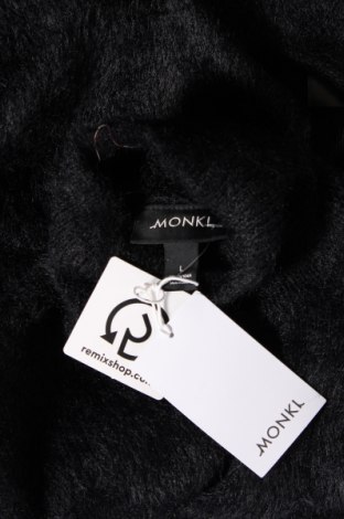 Γυναικείο πουλόβερ Monki, Μέγεθος L, Χρώμα Μαύρο, Τιμή 11,37 €