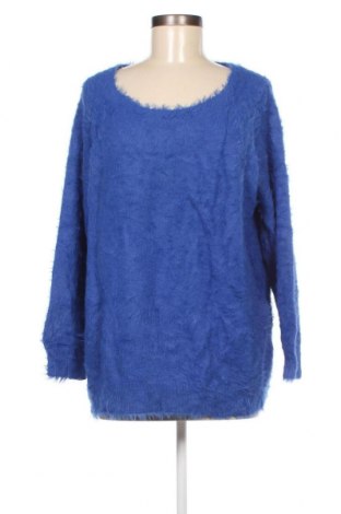 Γυναικείο πουλόβερ Ms Mode, Μέγεθος XL, Χρώμα Μπλέ, Τιμή 8,61 €