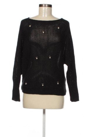 Γυναικείο πουλόβερ My Hailys, Μέγεθος S, Χρώμα Μαύρο, Τιμή 4,49 €