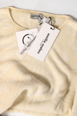 Дамски пуловер NA-KD, Размер M, Цвят Бежов, Цена 13,92 лв.