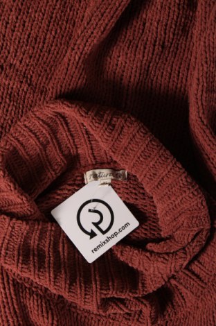 Дамски пуловер Natura, Размер XL, Цвят Кафяв, Цена 8,70 лв.