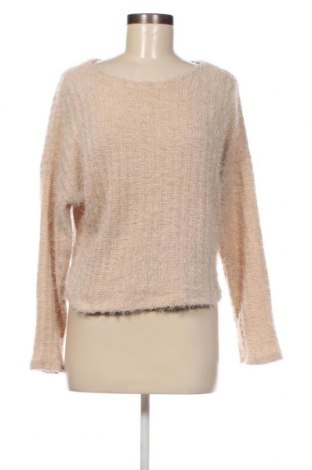 Дамски пуловер New Style, Размер S, Цвят Бежов, Цена 13,05 лв.