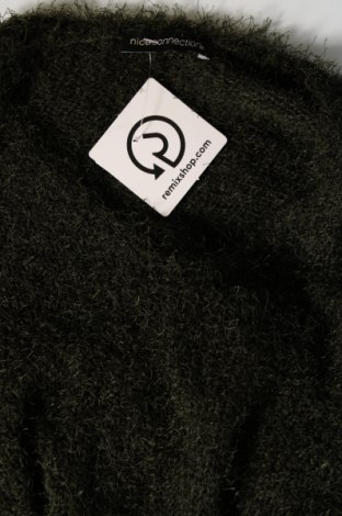 Дамски пуловер Nice Connection, Размер L, Цвят Зелен, Цена 17,00 лв.