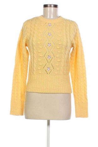 Дамски пуловер Nkd, Размер S, Цвят Жълт, Цена 13,05 лв.