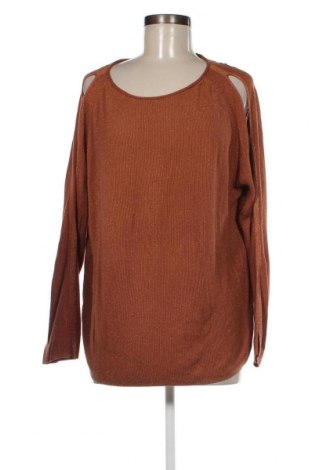 Дамски пуловер Norah, Размер M, Цвят Кафяв, Цена 6,67 лв.