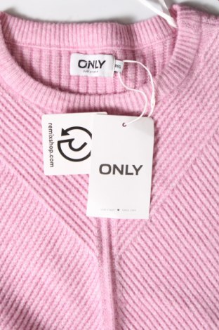 Дамски пуловер ONLY, Размер 3XL, Цвят Розов, Цена 25,38 лв.