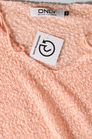 Дамски пуловер ONLY, Размер S, Цвят Оранжев, Цена 8,20 лв.