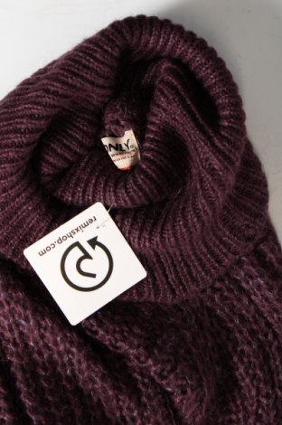 Дамски пуловер ONLY, Размер M, Цвят Лилав, Цена 6,00 лв.