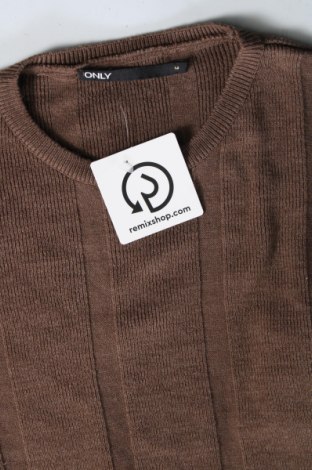 Γυναικείο πουλόβερ ONLY, Μέγεθος M, Χρώμα Καφέ, Τιμή 4,45 €