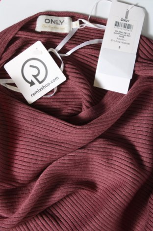 Γυναικείο πουλόβερ ONLY, Μέγεθος S, Χρώμα Σάπιο μήλο, Τιμή 12,53 €