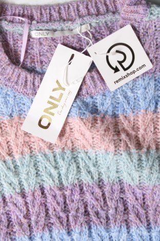 Γυναικείο πουλόβερ ONLY, Μέγεθος M, Χρώμα Πολύχρωμο, Τιμή 5,85 €