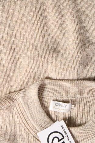 Дамски пуловер ONLY, Размер XS, Цвят Бежов, Цена 8,60 лв.