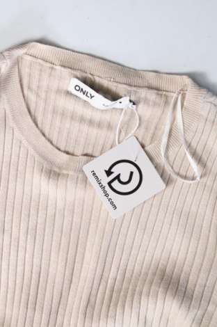 Γυναικείο πουλόβερ ONLY, Μέγεθος L, Χρώμα  Μπέζ, Τιμή 6,96 €