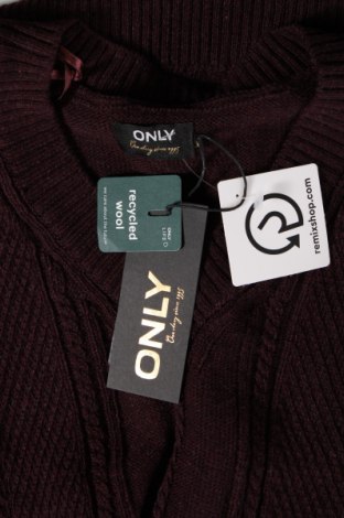 Γυναικείο πουλόβερ ONLY, Μέγεθος XS, Χρώμα Κόκκινο, Τιμή 6,96 €