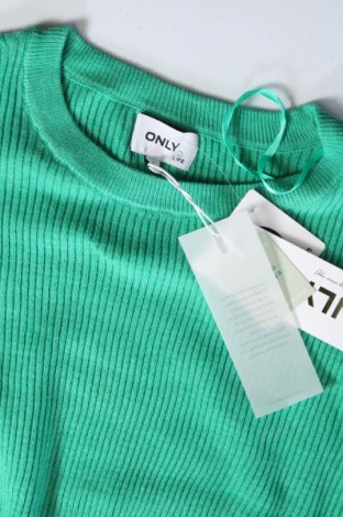 Γυναικείο πουλόβερ ONLY, Μέγεθος XL, Χρώμα Πράσινο, Τιμή 22,55 €