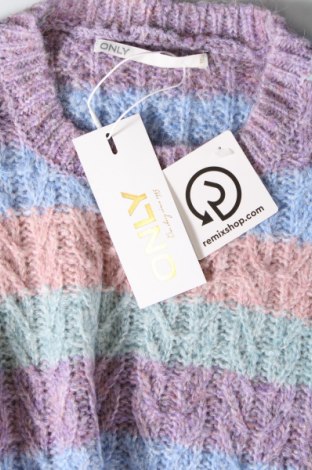 Дамски пуловер ONLY, Размер S, Цвят Многоцветен, Цена 11,88 лв.
