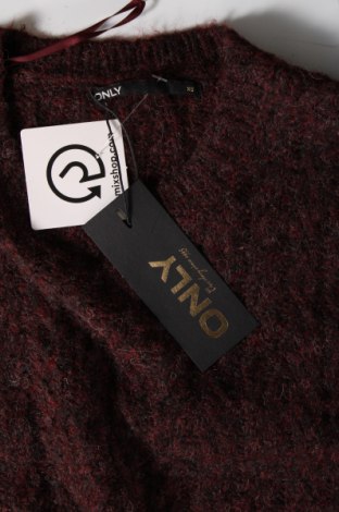 Γυναικείο πουλόβερ ONLY, Μέγεθος XS, Χρώμα Κόκκινο, Τιμή 6,40 €
