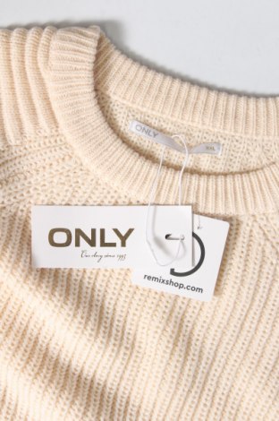 Дамски пуловер ONLY, Размер XXL, Цвят Бежов, Цена 28,62 лв.