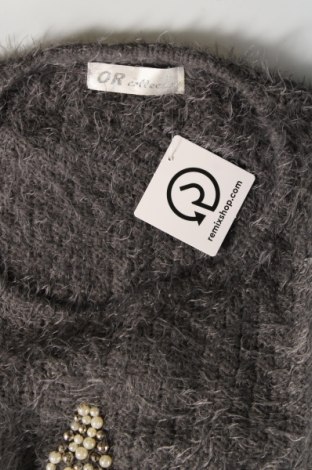 Дамски пуловер OR Collection, Размер M, Цвят Сив, Цена 10,15 лв.