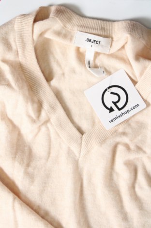 Γυναικείο πουλόβερ Object, Μέγεθος L, Χρώμα  Μπέζ, Τιμή 3,77 €