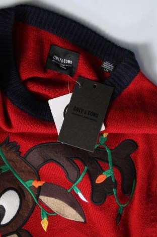 Ανδρικό πουλόβερ Only & Sons, Μέγεθος L, Χρώμα Πολύχρωμο, Τιμή 23,71 €