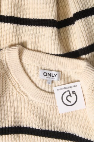 Γυναικείο πουλόβερ Only One, Μέγεθος M, Χρώμα  Μπέζ, Τιμή 9,72 €