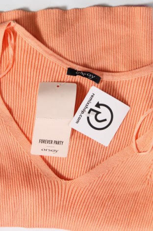 Γυναικείο πουλόβερ Orsay, Μέγεθος M, Χρώμα Πορτοκαλί, Τιμή 4,74 €