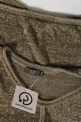 Дамски пуловер Oui, Размер S, Цвят Зелен, Цена 43,90 лв.