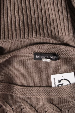 Γυναικείο πουλόβερ Patrizia Dini, Μέγεθος XL, Χρώμα Καφέ, Τιμή 4,13 €