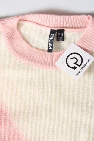 Дамски пуловер Pieces, Размер M, Цвят Многоцветен, Цена 16,74 лв.