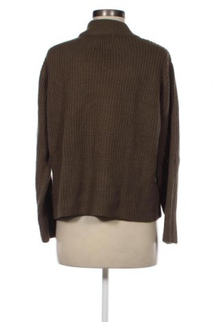 Γυναικείο πουλόβερ Pieces, Μέγεθος M, Χρώμα Πράσινο, Τιμή 4,58 €