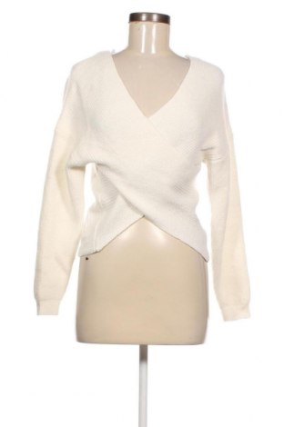 Дамски пуловер Pieces, Размер M, Цвят Бял, Цена 54,00 лв.