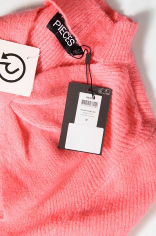 Дамски пуловер Pieces, Размер M, Цвят Розов, Цена 24,30 лв.