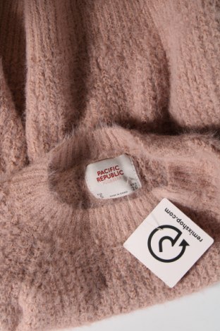 Damski sweter Pull&Bear, Rozmiar S, Kolor Popielaty róż, Cena 27,83 zł