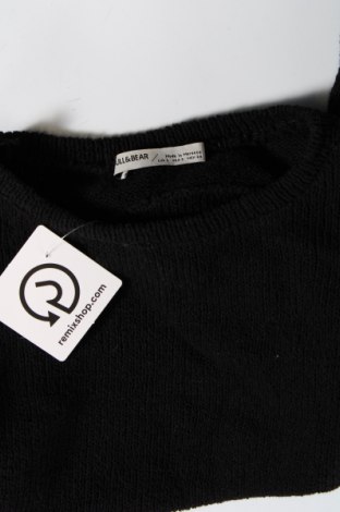 Дамски пуловер Pull&Bear, Размер S, Цвят Черен, Цена 8,12 лв.