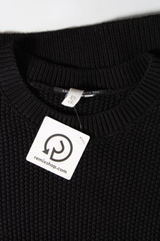 Дамски пуловер Q/S by S.Oliver, Размер S, Цвят Черен, Цена 26,10 лв.