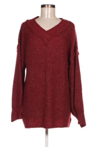 Дамски пуловер Rainbow, Размер M, Цвят Червен, Цена 8,70 лв.