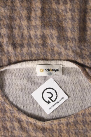 Дамски пуловер Rich & Royal, Размер L, Цвят Многоцветен, Цена 11,00 лв.