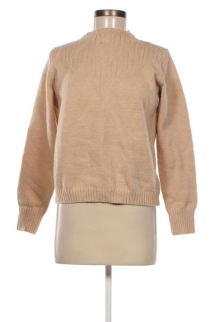 Дамски пуловер SHEIN, Размер S, Цвят Бежов, Цена 9,28 лв.