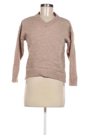 Дамски пуловер SHEIN, Размер S, Цвят Бежов, Цена 9,86 лв.