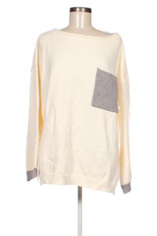 Дамски пуловер SHEIN, Размер XL, Цвят Екрю, Цена 14,50 лв.