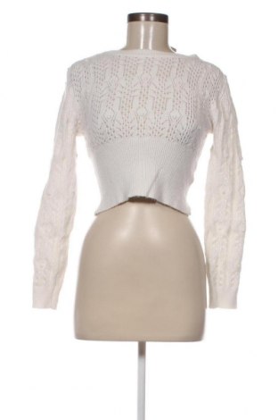 Дамски пуловер SHEIN, Размер M, Цвят Бял, Цена 8,12 лв.