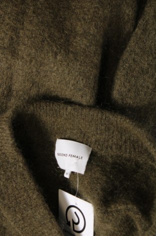 Дамски пуловер Second Female, Размер M, Цвят Зелен, Цена 44,00 лв.