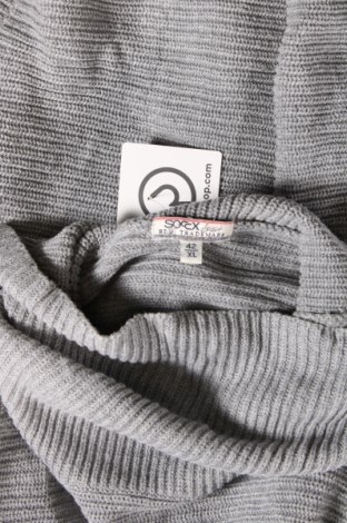 Γυναικείο πουλόβερ Soccx, Μέγεθος XL, Χρώμα Γκρί, Τιμή 6,26 €