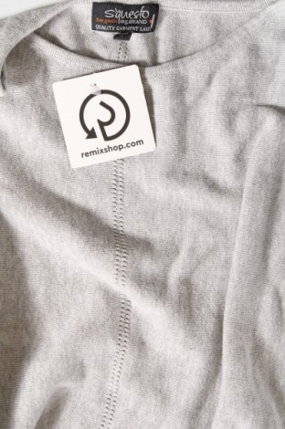 Дамски пуловер S'questo, Размер M, Цвят Сив, Цена 7,25 лв.